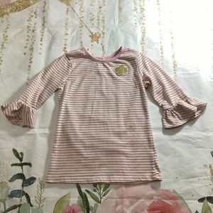 Garanimals Striped Bell Sleeve Top- 5T